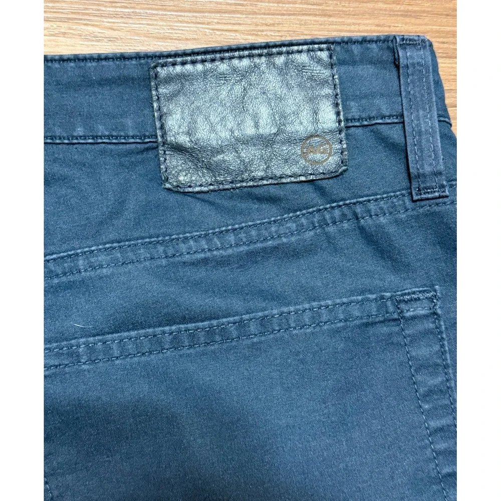 AG Adriano Goldschmied Everett Slim Straight Chino Pants Blue Teal Sz 38x34